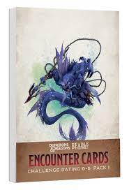D&D Encounter Cards: CR 0-6 PK1